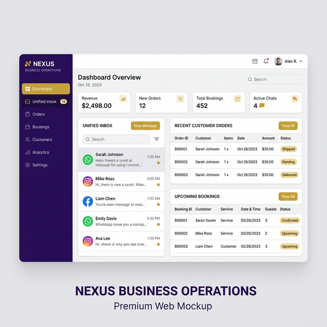 Monitor Operations Dashboard
